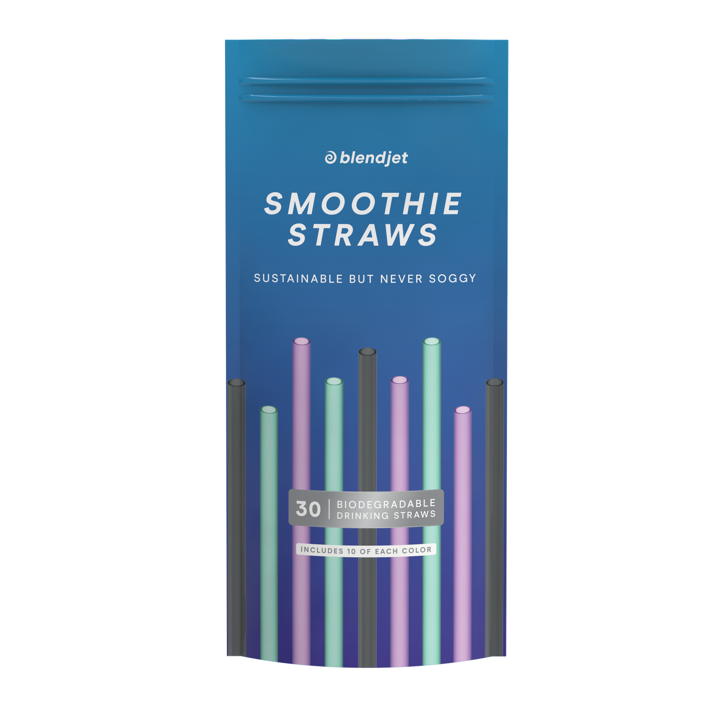 BlendJet Smoothie Straws - Set of 30