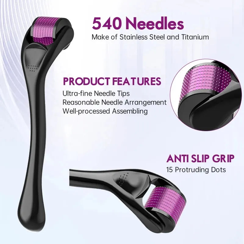 Factory Direct Micro Needle Derma Roller DRS540 Roller for Skin Care Facial Roller