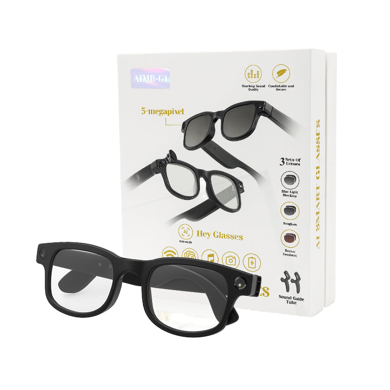 GBE 2025 G1 Smart Glasses Electronics Dual Camera Real Time AI Translation HD 1080P Music Player IP67 Waterproof Video Voice