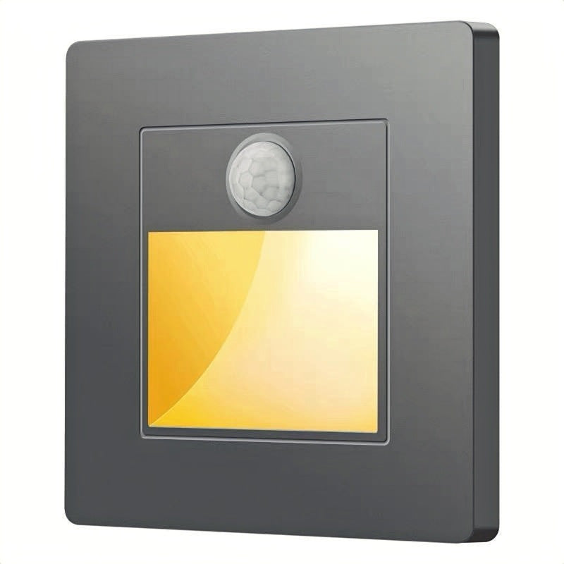 Smart Home Motion Detector Light Sensor Led Lights AC 110V-240V Recessed Staircase Bedroom Wall Lamp Led Night Light