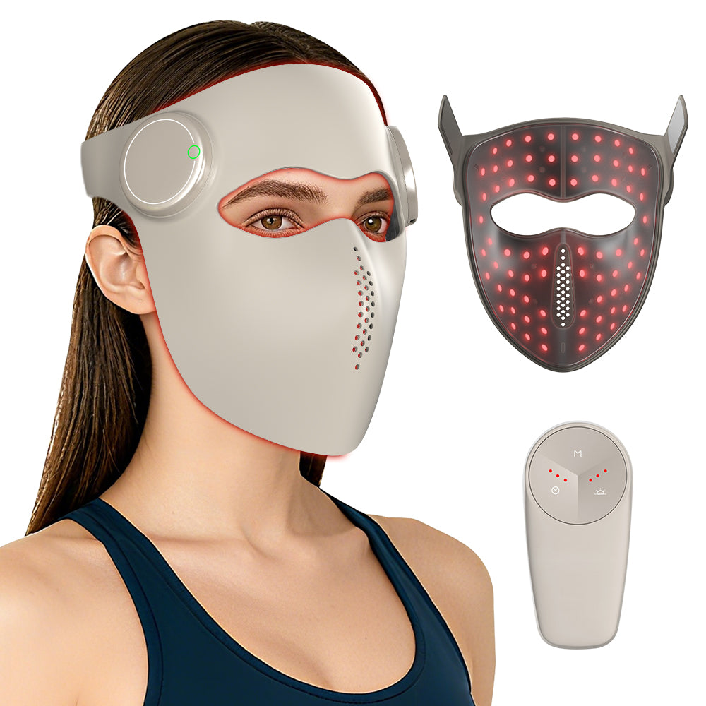 Custom 5D 1064 nm Laser Led Mask Silicone Face Laser Light Therapy Mask