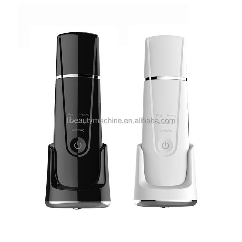 Portable Ultrasonic Skin Care Device Pore Cleaner Blackhead Remover Face Spatula Skin Scrubber Exfoliators Body Firming