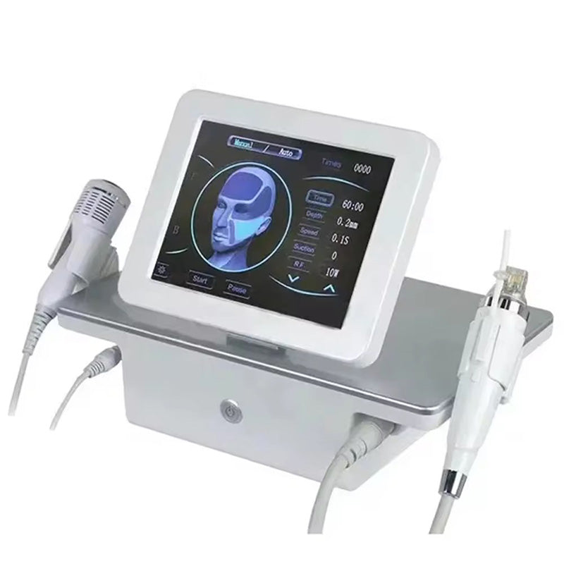 Radio Frequency RF Microneedle Beauty Portable Skin Tightening Machine Gold Fractional Rf Microneedling Machine