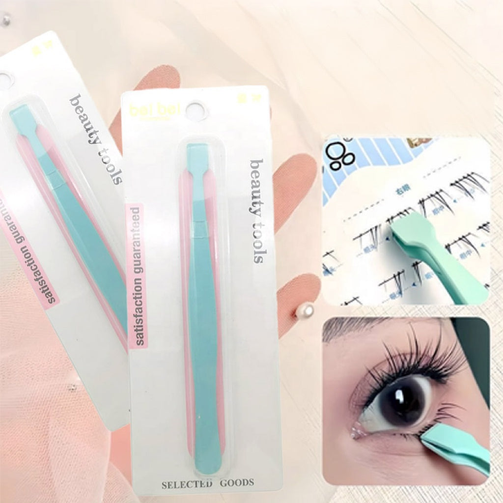 Professional Stainless Steel Reusable Eyelash Curler with Logo Curling Clip Cosmetic Eye Beauty Tool for Makeup