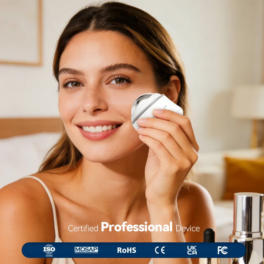 New Arrival Metal Plastic Ice Roller Home Use Facial Beauty Product for Skin Care Face Eyes Body Tool