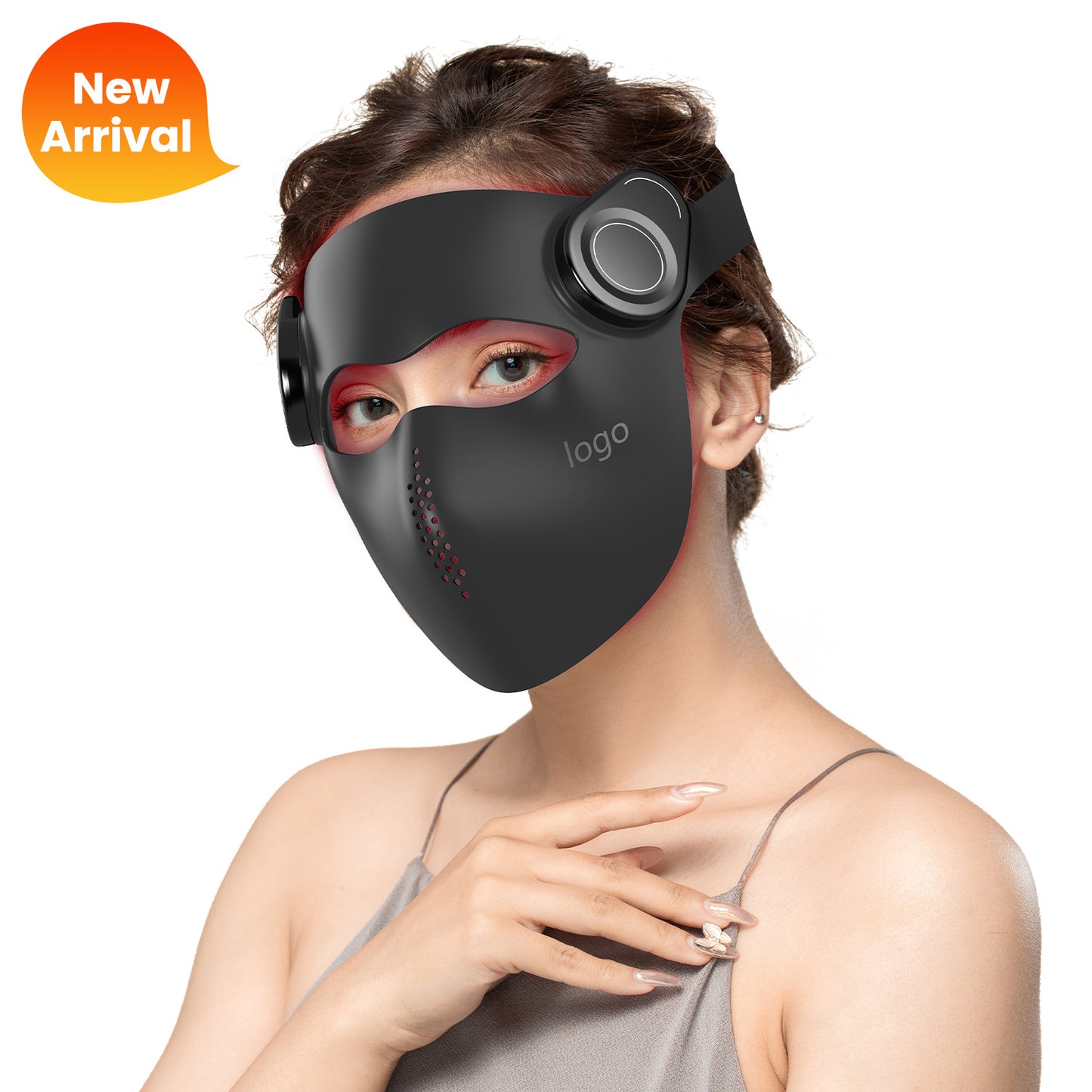 New 3D Silicone Smart Multi-Spectrum LED Beauty Mask TLM300PR with 4in1 LEDs Skin Care Red Light Therapy Mask Free Logo