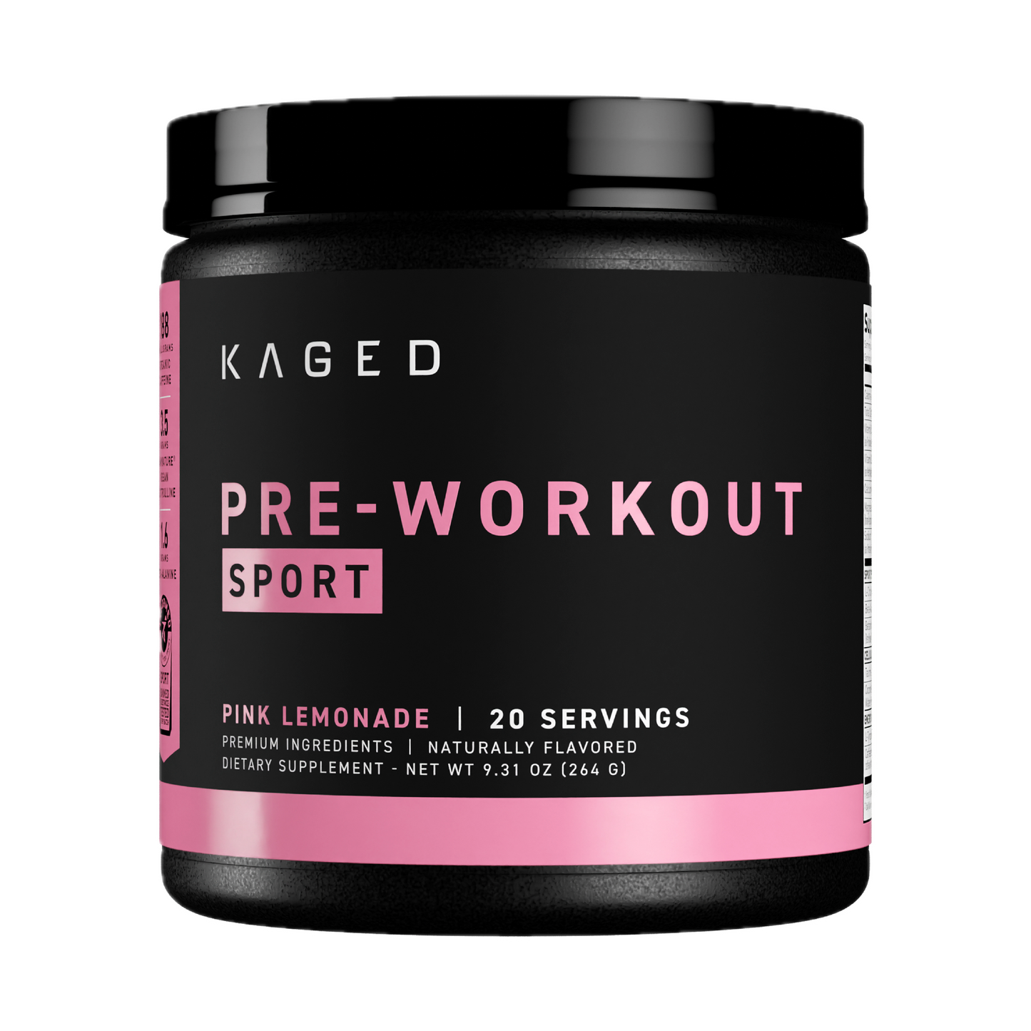 Kaged Pre-Kaged Sport Pre-Workout Formula