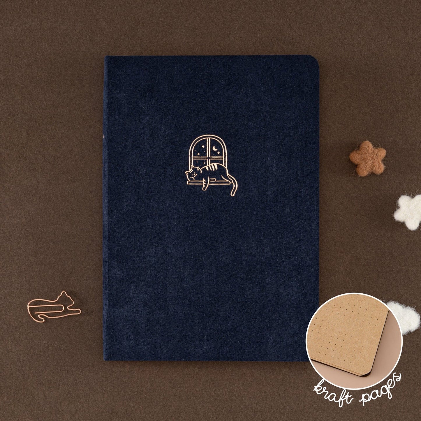 Tsuki ‘Midnight Neko Dreams’ Limited Edition Bullet Journal ☾