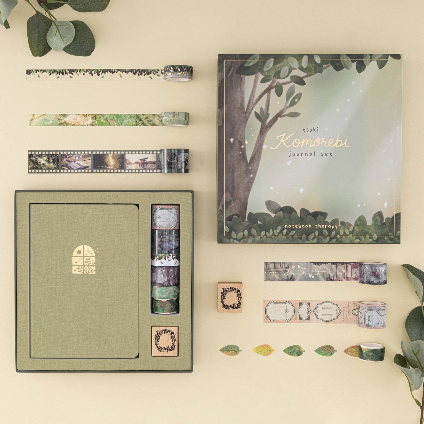 Tsuki ‘Komorebi’ Limited Edition Bullet Journal Set ☾