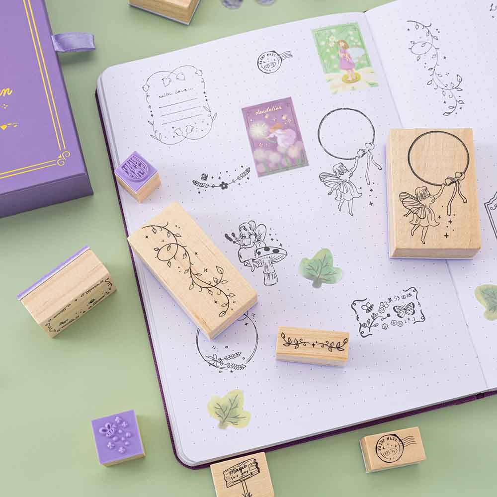 Tsuki ‘Enchanted Garden’ Bullet Journal Stamp Set ☾