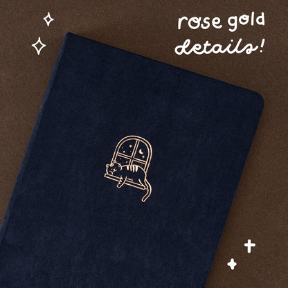 Tsuki ‘Midnight Neko Dreams’ Limited Edition Bullet Journal ☾