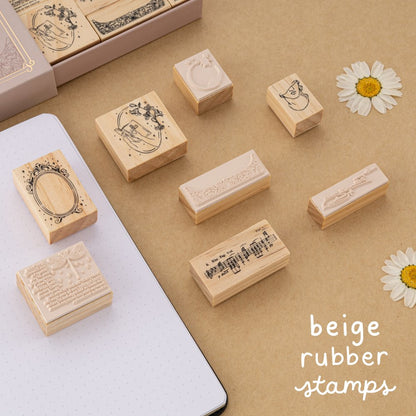 Tsuki ‘Light Academia’ Stamp Set ☾