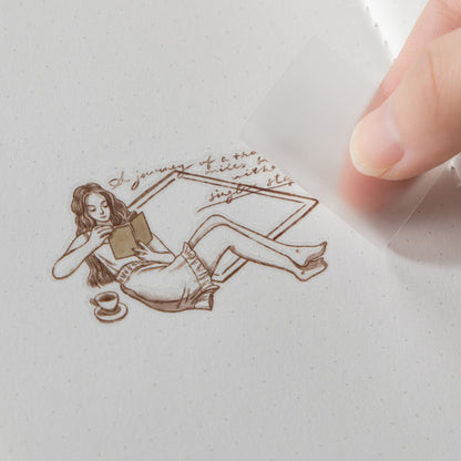 Hinoki - ‘Into the Tea Room’ Print-On Sticker Set