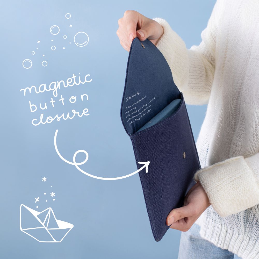 Tsuki ‘Cloud Dreamland’ Notebook Pouch ☾