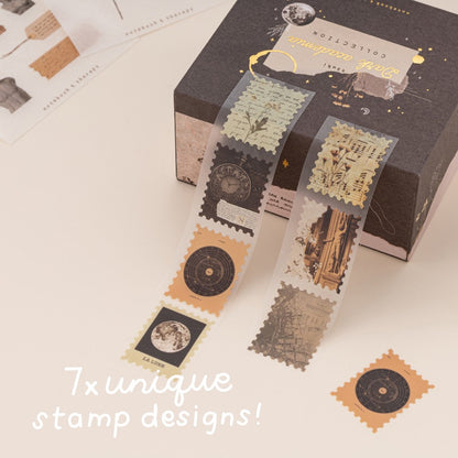 Tsuki ‘Dark Academia’ Washi Tape Set ☾