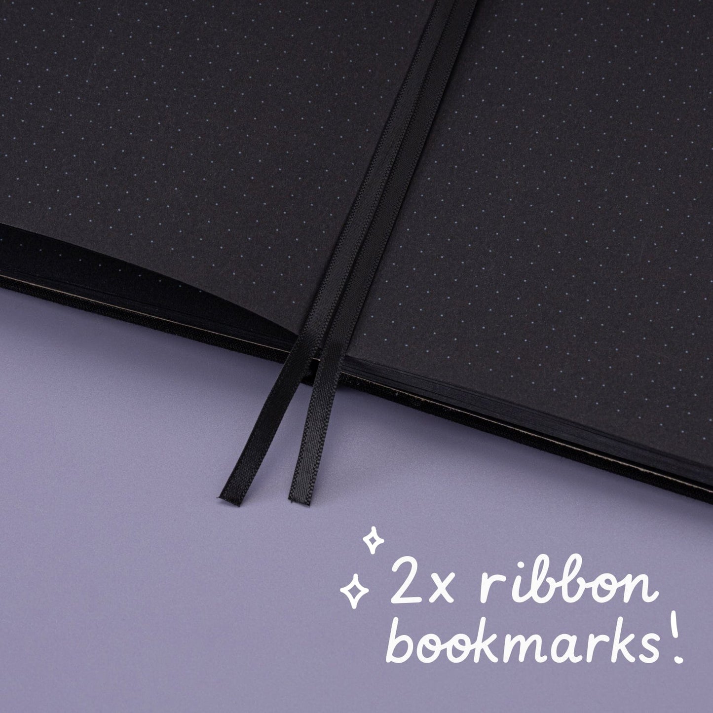 Tsuki ‘Lunar Unicorn’ Limited Edition Black Page Bullet Journal ☾