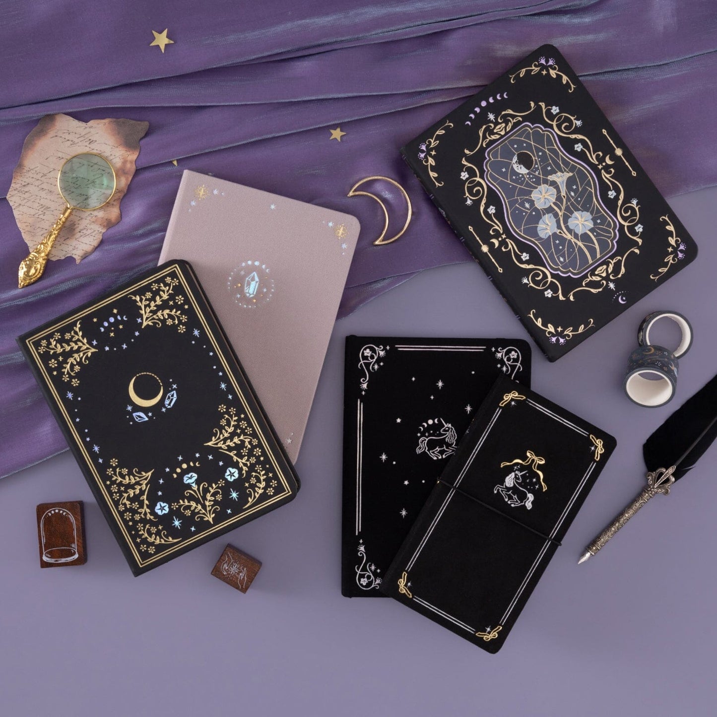 Tsuki ‘Crystal Magic’ Limited Edition Luxury Bullet Journal ☾