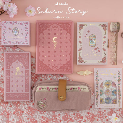 Tsuki ‘Sakura Luna’ Limited Edition Luxury Bullet Journal ☾