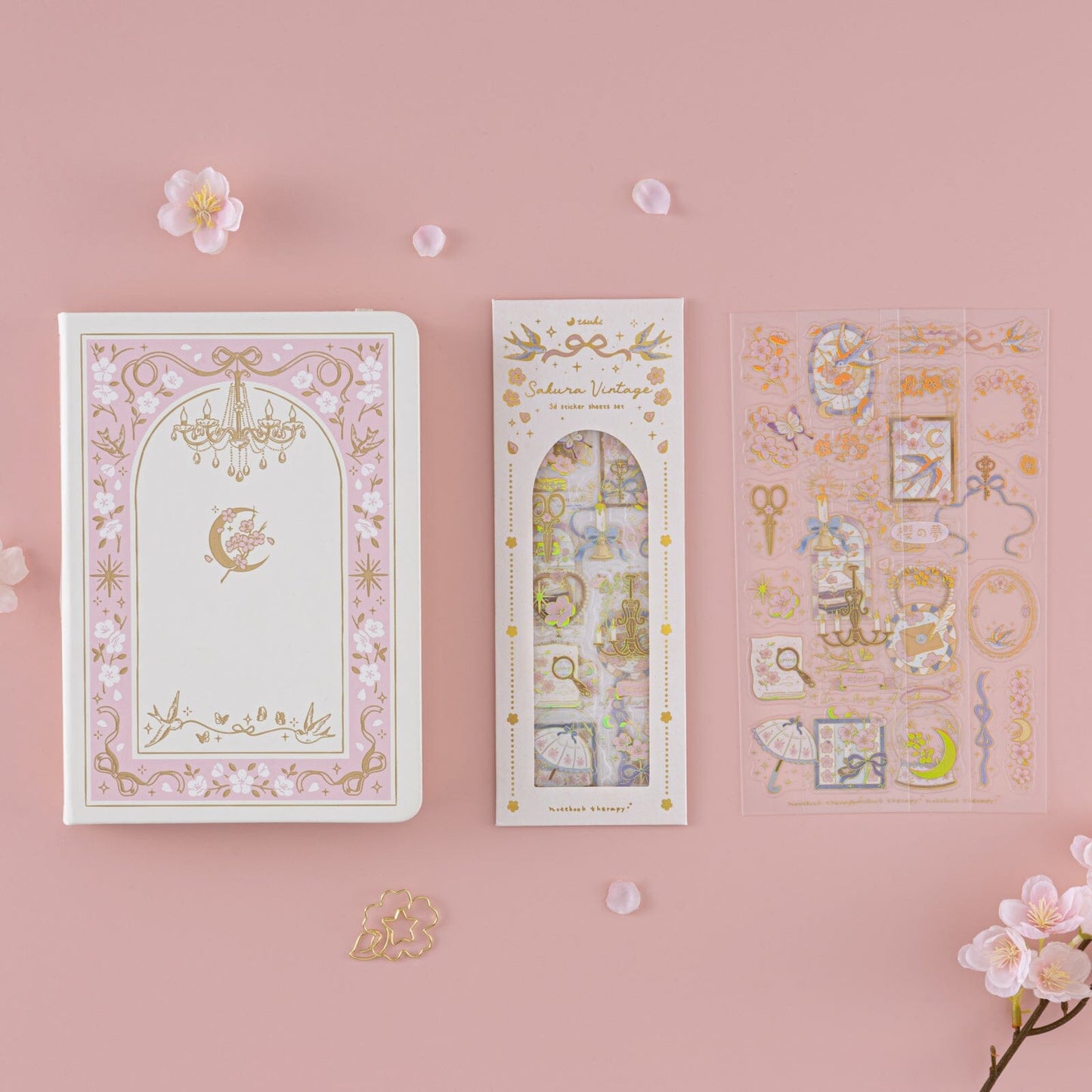 Tsuki ‘Story of Sakura’ Collector’s Edition Luxury Bullet Journal ☾