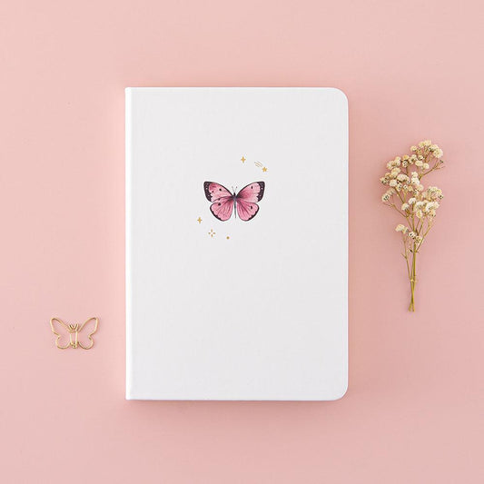 Tsuki Cloud White ‘Flutter + Dream’ Limited Edition Bullet Journal by Notebook Therapy x Pelinkan ☾