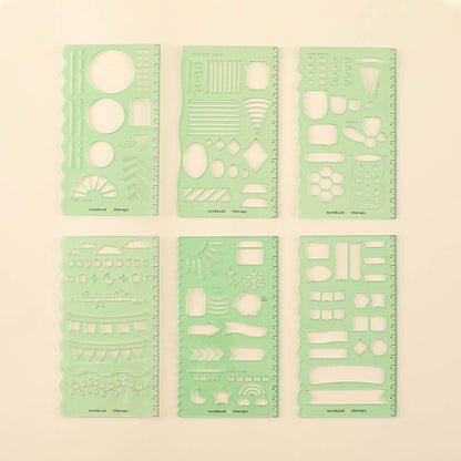 Tsuki Bullet Journal Stencil Set ☾