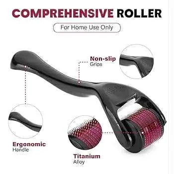 Derma Roller 540 192 stainless steel Micro Needles Skin Roller 0.5mm 1mm 1.5mm Medical Roller