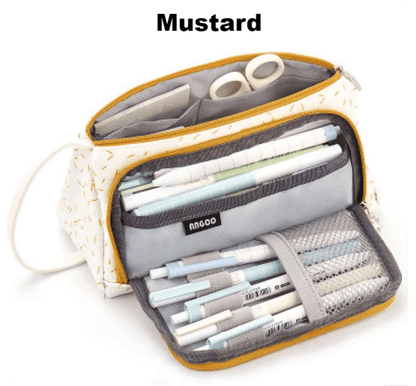 Pouched Stationery Organiser Pencil Case