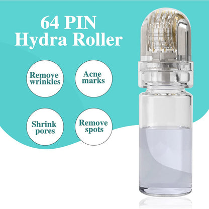 Hydra Roller OEM Face Skin Needle Roller 64 Microneedle Derma Roller