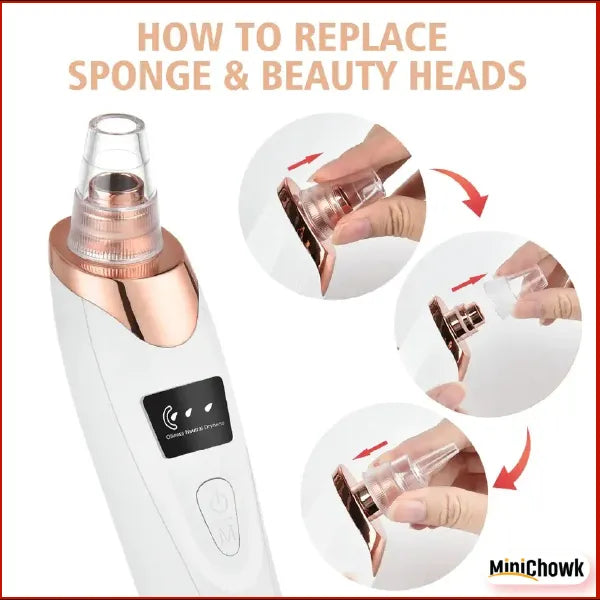 Most Popular USB Vacuum Cleaner HY9 Blackhead Absorber Acne Removing Facial Cleaning Tools Electric Pore Export Household Beauty