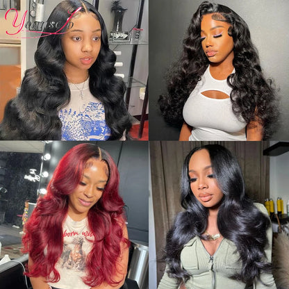 Younsolo Human Hair Loose Wave Bundles With Closure Brazilian Human Hair 3/4 Bundles With Lace Closure Loose wave Hair Extension