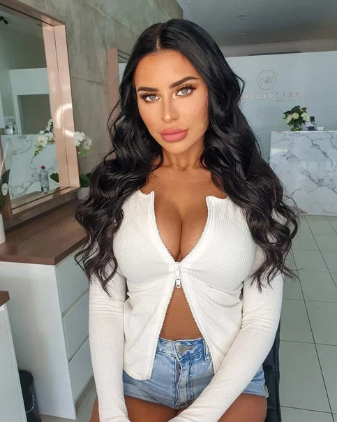 Body Wave Bundles Human Hair 1/3/4 Bundles 100% Human Hair Natural Black Color Brazilian Virgin Weave Bundles Hair Extensions