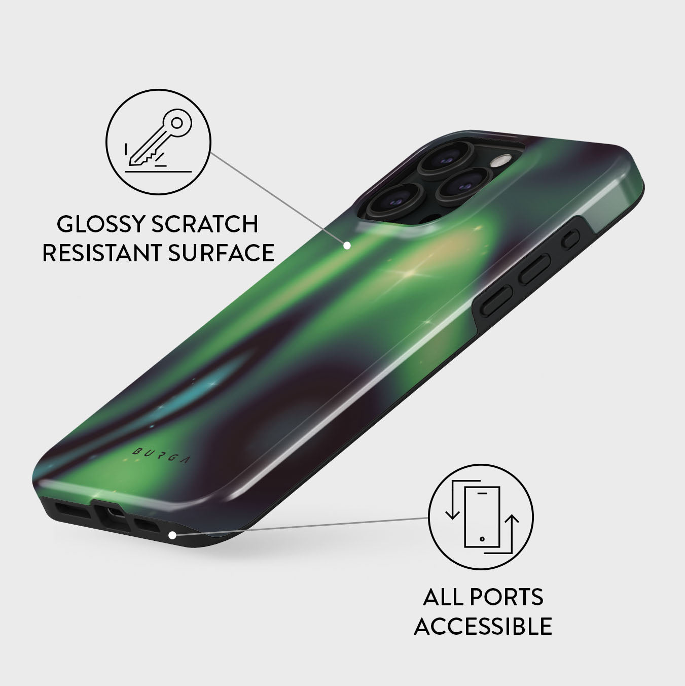 Aurora - iPhone 15 Pro Case