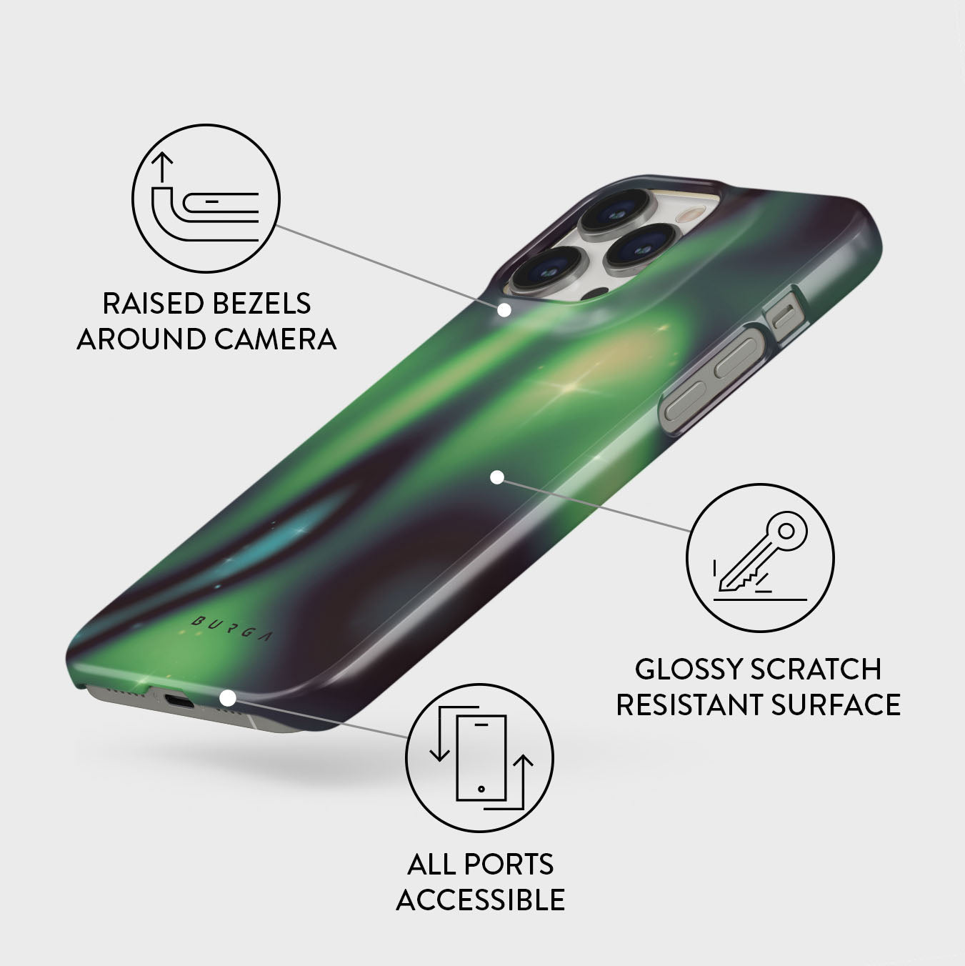 Aurora - iPhone 14 Pro Max Case