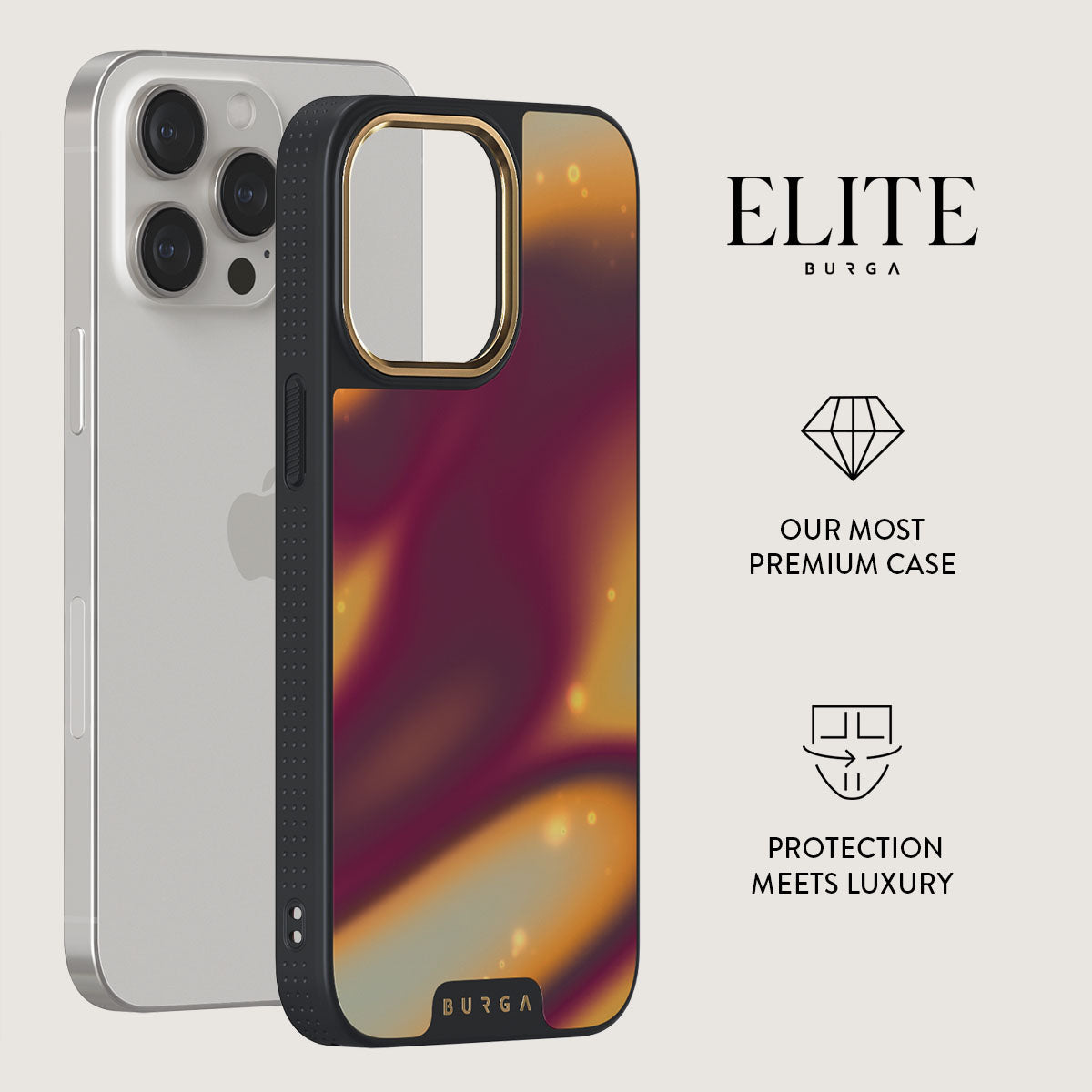 Twin Flame - iPhone 15 Pro Max Case