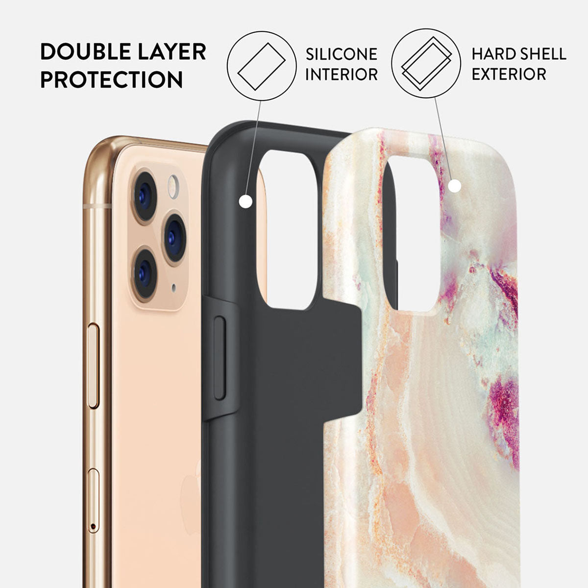 Berry Sorbet - Girly iPhone 11 Pro Case