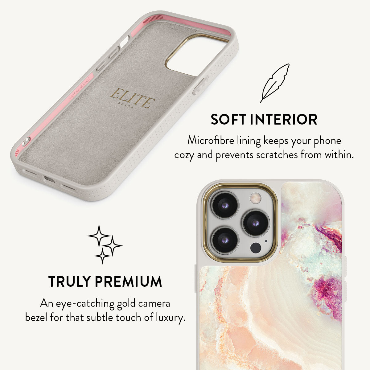 Berry Sorbet - Girly iPhone 13 Pro Max Case