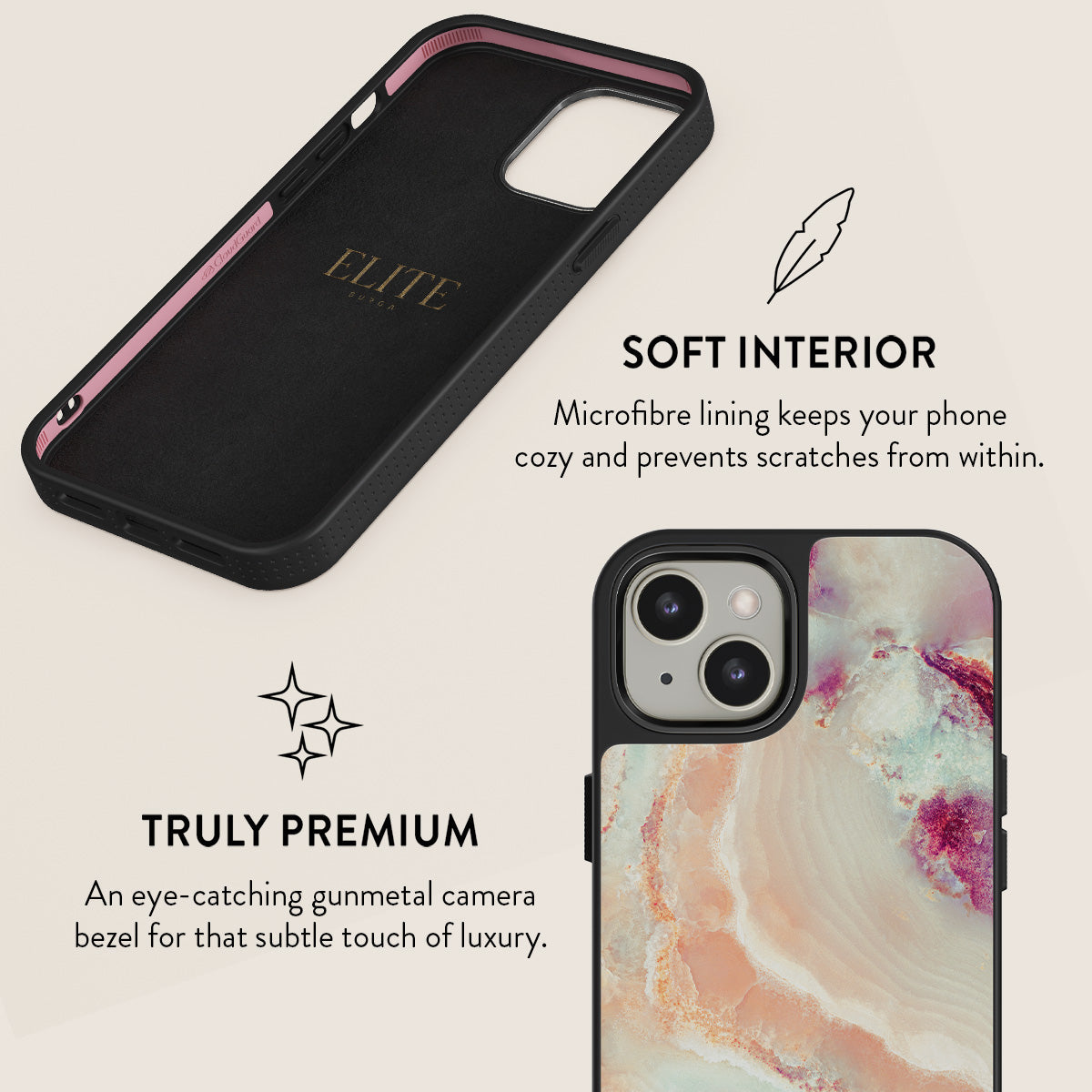 Berry Sorbet - Girly iPhone 13 Case