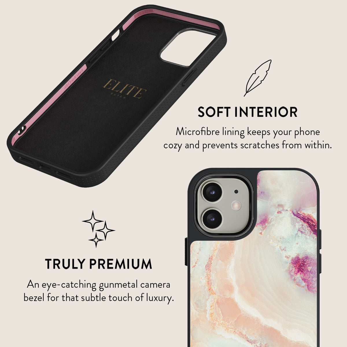 Berry Sorbet - Girly iPhone 12 Case