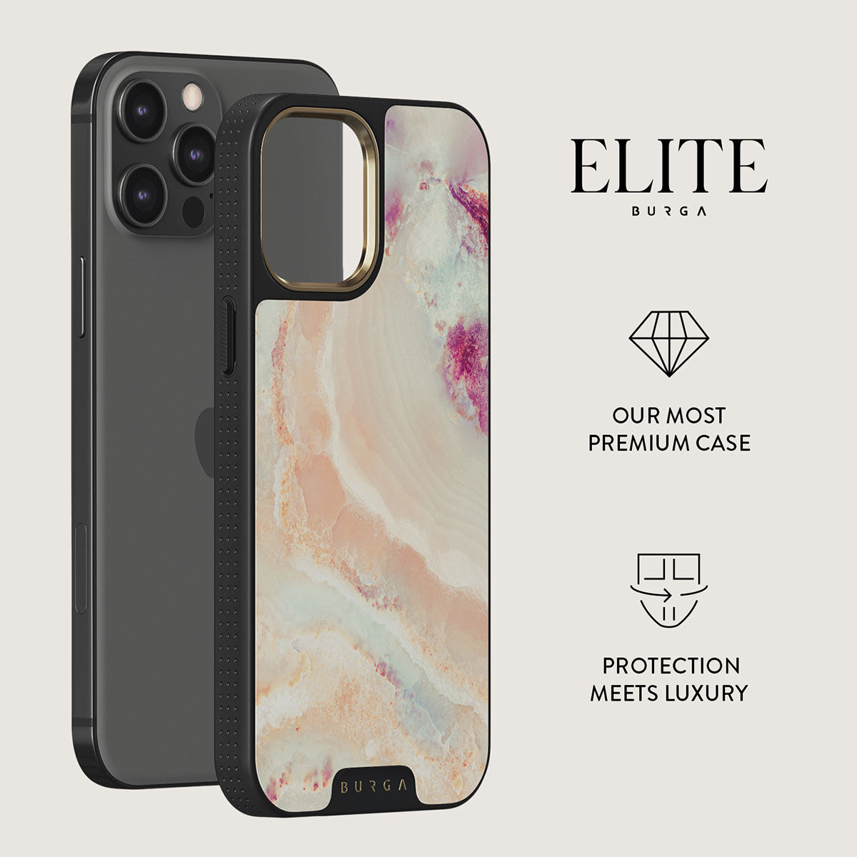 Berry Sorbet - Girly iPhone 12 Pro Case