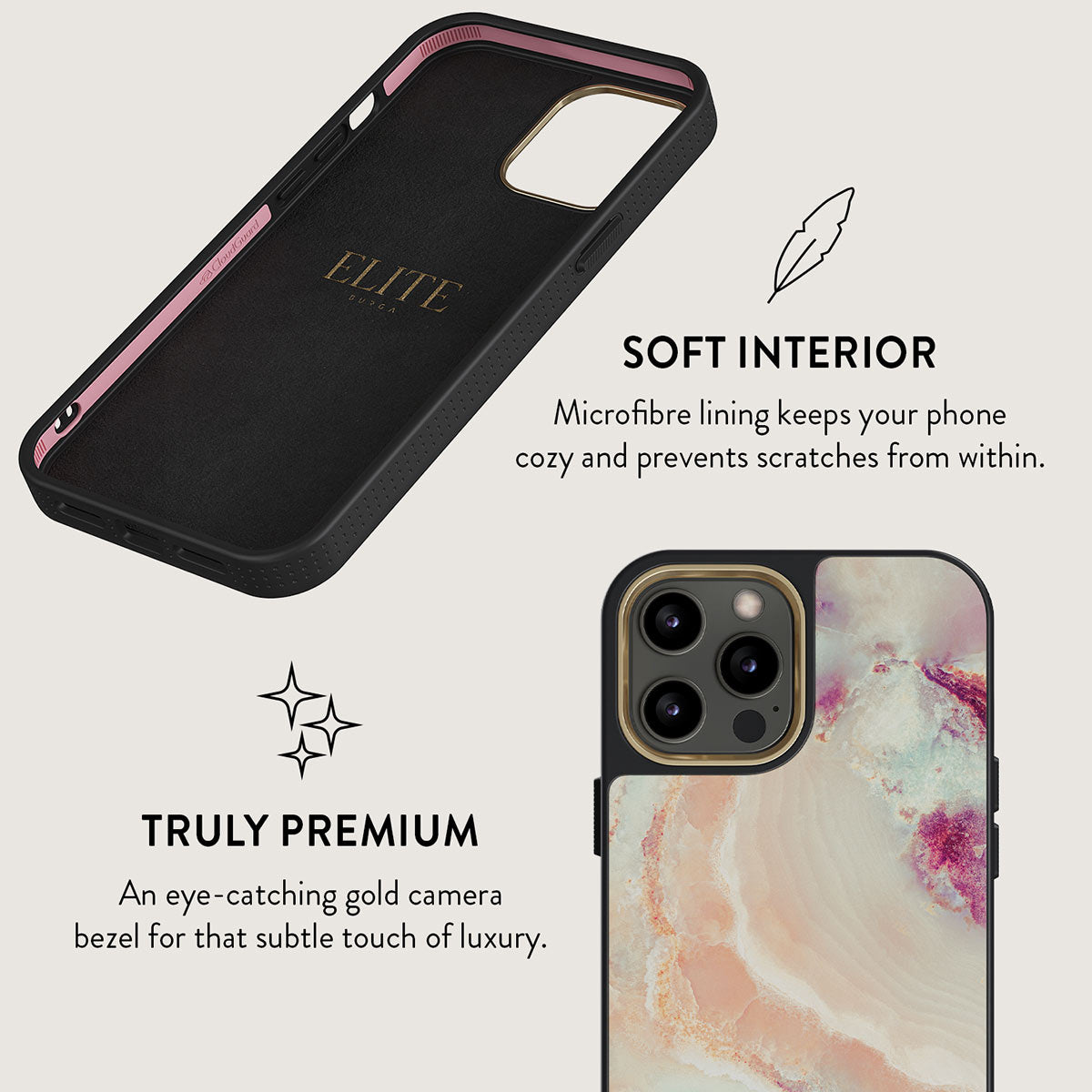 Berry Sorbet - Girly iPhone 12 Pro Case