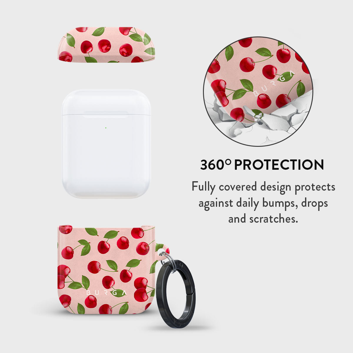 Afternoon Treat - Cherry AirPods Case