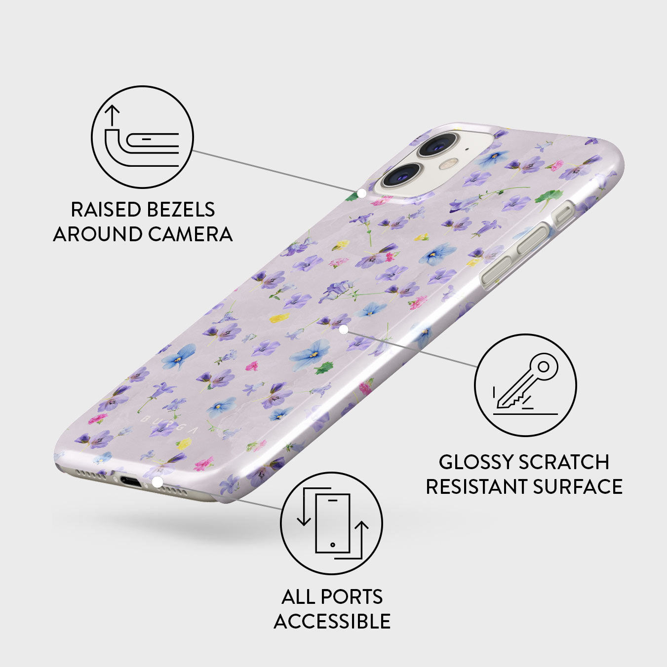 Wildflower - iPhone 11 Case