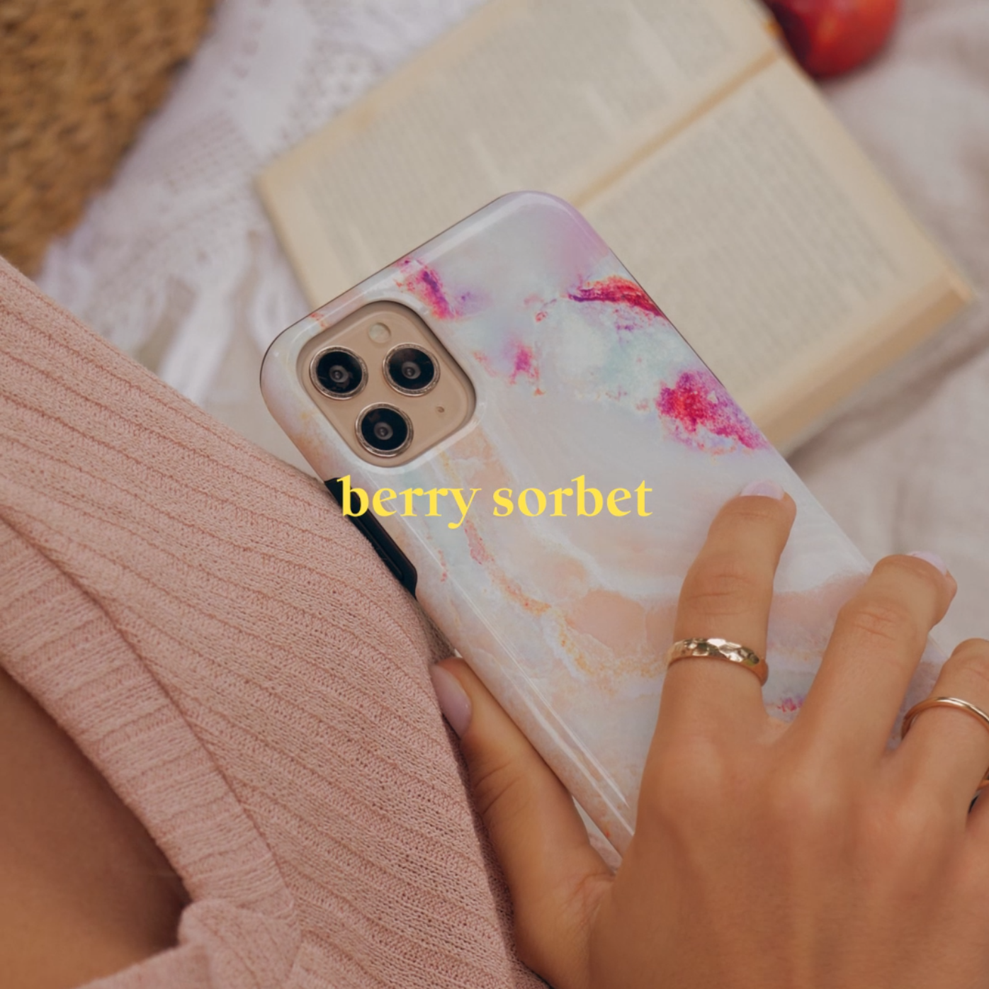 Berry Sorbet - Girly iPhone 12 Case