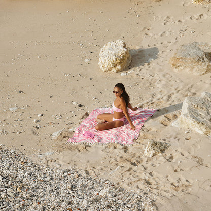 Pink Shores - Beach Blanket