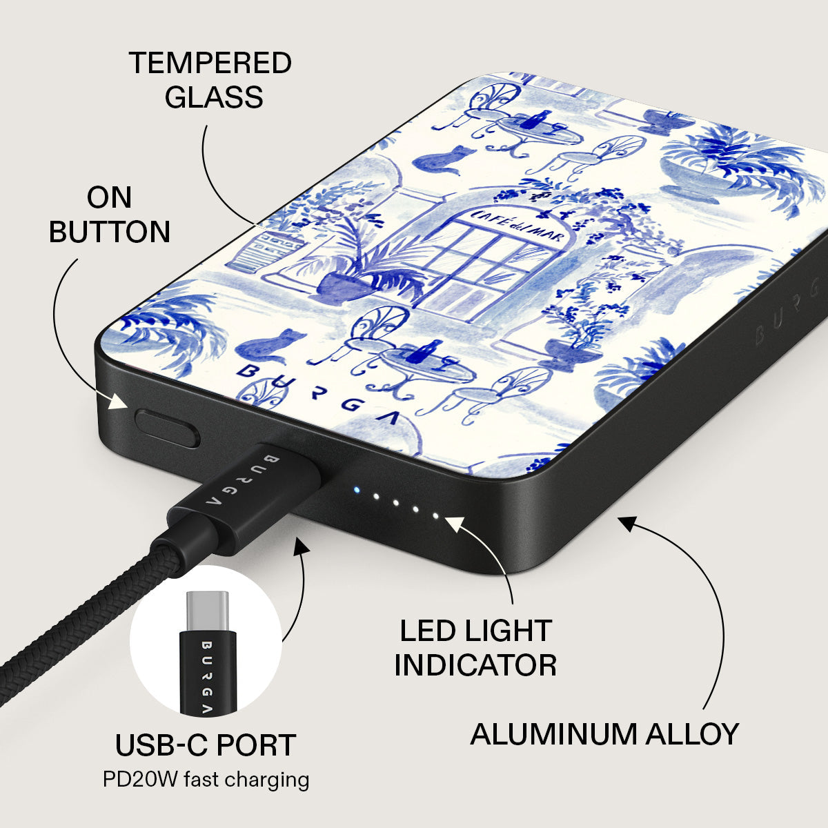 Sobremesa - Magnetic Power Bank