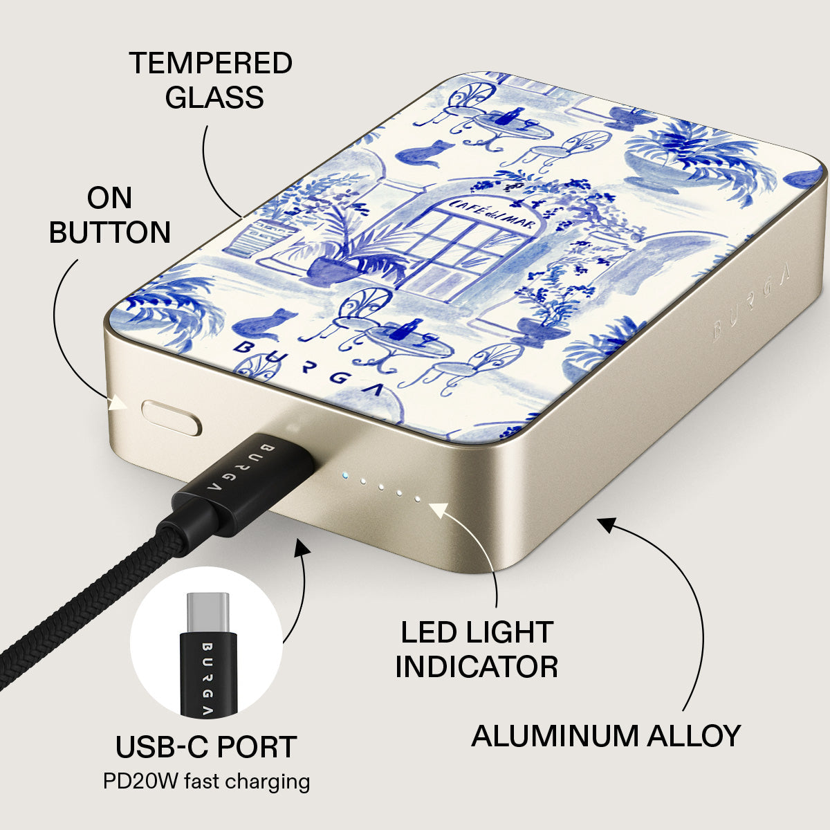 Sobremesa - Magnetic Power Bank