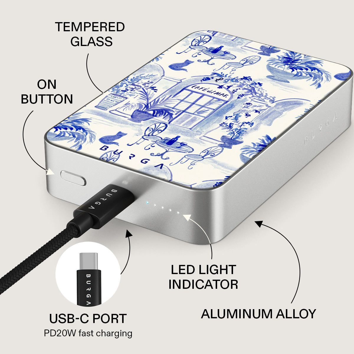 Sobremesa - Magnetic Power Bank