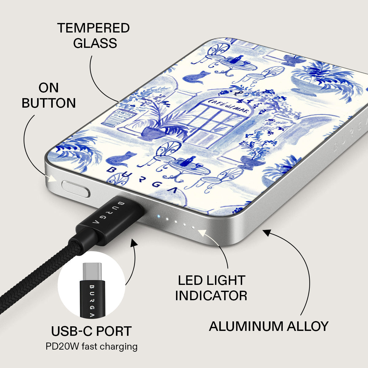 Sobremesa - Magnetic Power Bank