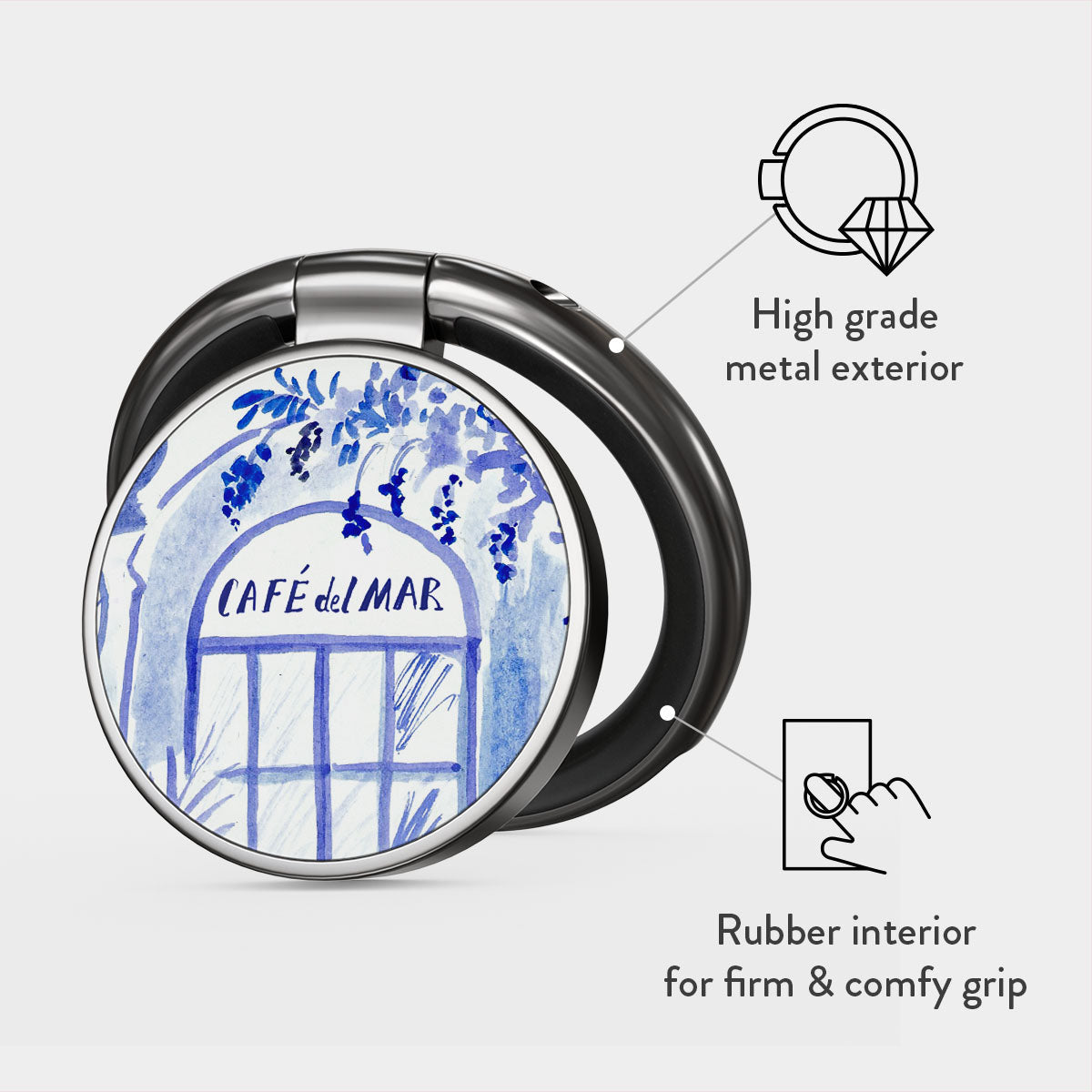 Sobremesa - Adhesive Ring Holder