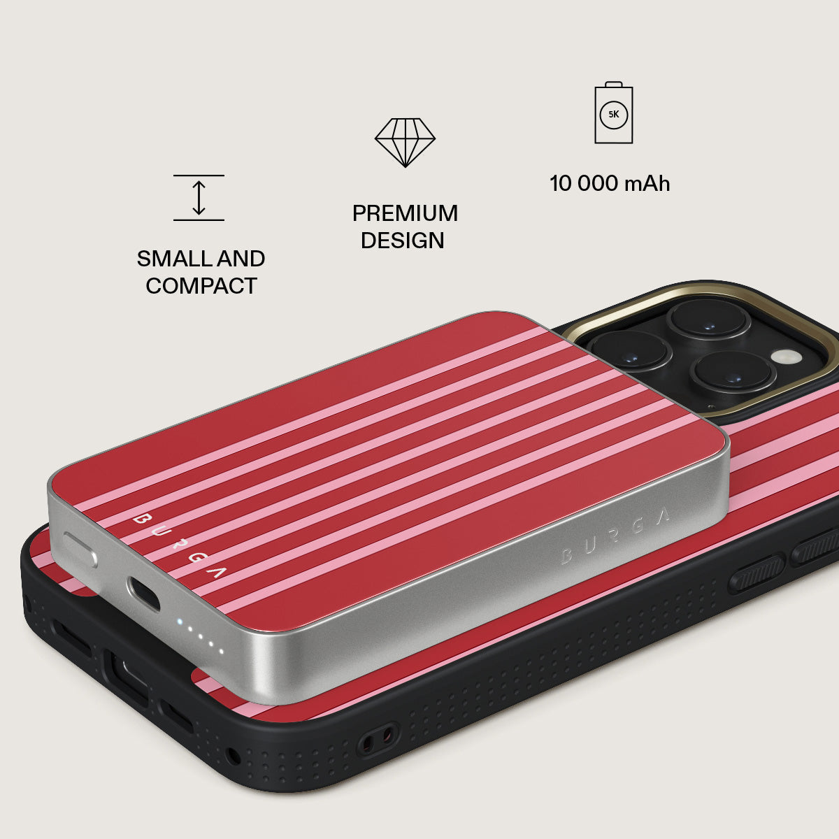 Strawberry Jam - Magnetic Power Bank